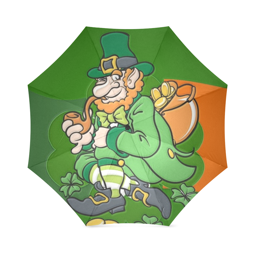 St. Patrick's day by Popart Lover Foldable Umbrella (Model U01)