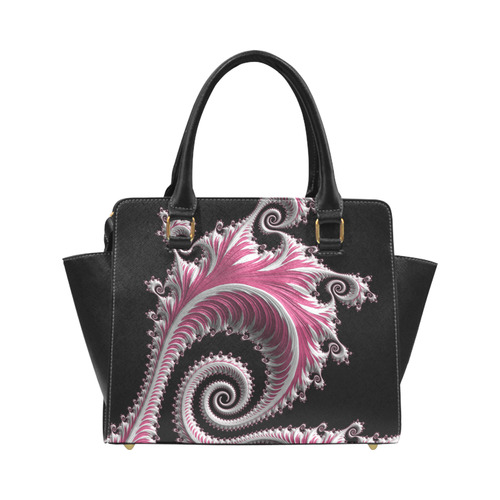 Candyfloss Spirals Classic Shoulder Handbag (Model 1653)