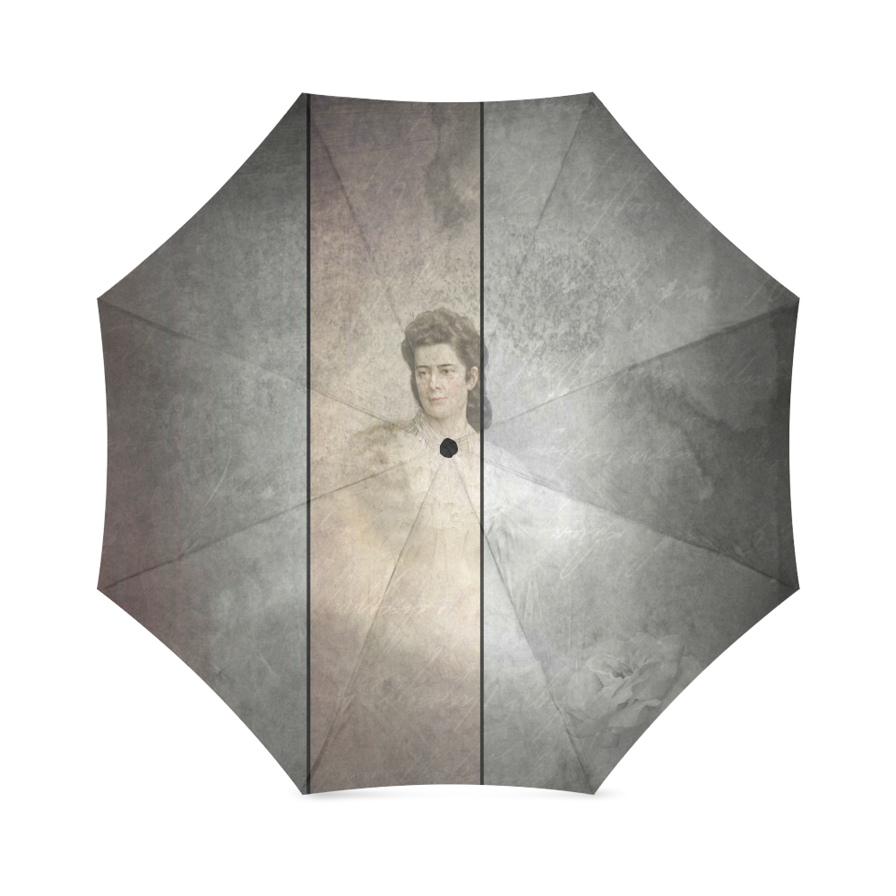 Sissi, Empress of Austria and Queen from Hungary 2 Foldable Umbrella (Model U01)