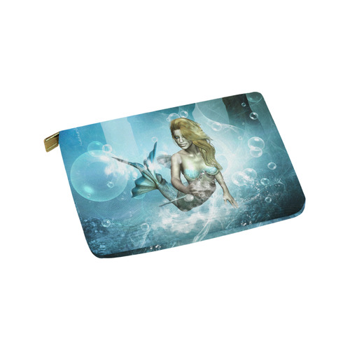 Beautiful mermaid Carry-All Pouch 9.5''x6''