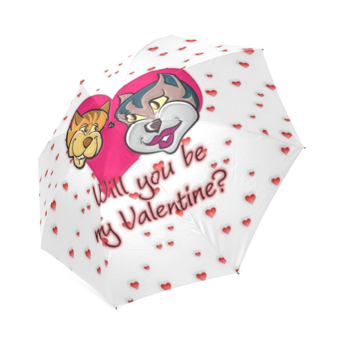 Valentine's day by Popart Lover Foldable Umbrella (Model U01)