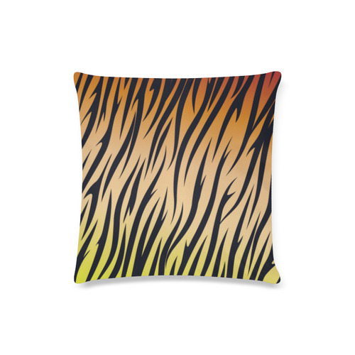 Tiger by Popart Lover Custom Zippered Pillow Case 16"x16"(Twin Sides)