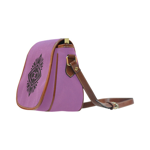 Arrivals in shop : Luxury designers elegant bag for lady. Vintage hand-drawn summer edition 2016 Saddle Bag/Small (Model 1649) Full Customization