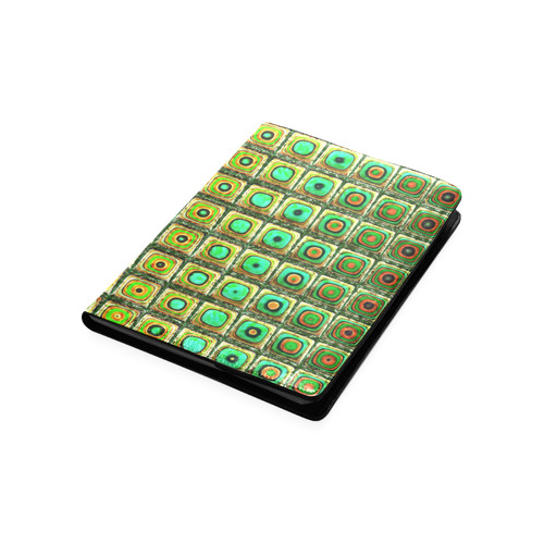 Red Green Brago Mitchell Fractal Mosaic Custom NoteBook B5