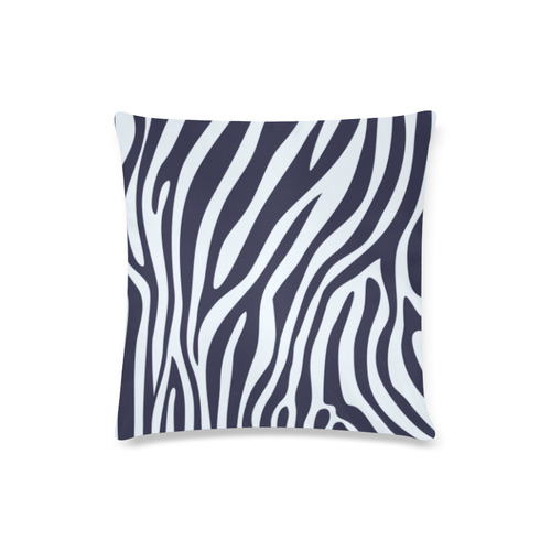 Zebra by Popart Lover Custom Zippered Pillow Case 16"x16"(Twin Sides)