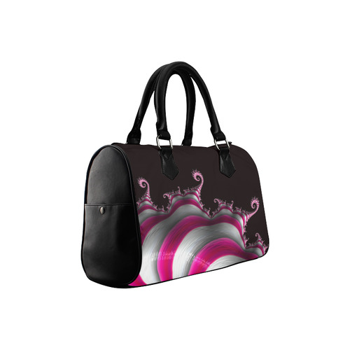 Candy Cane Boston Handbag (Model 1621)