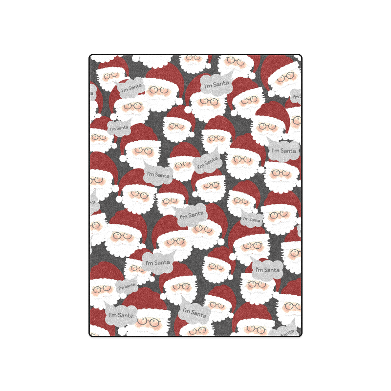 Who's the Real Santa? Blanket 50"x60"