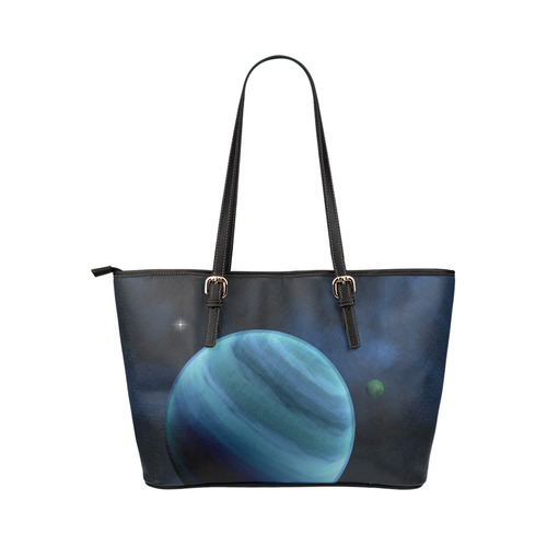 Planet20161115 Leather Tote Bag/Large (Model 1651)