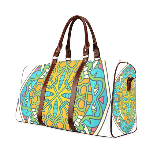 New art in Shop : original designers fashion bag with mandala Art. by guothova! Waterproof Travel Bag/Small (Model 1639)