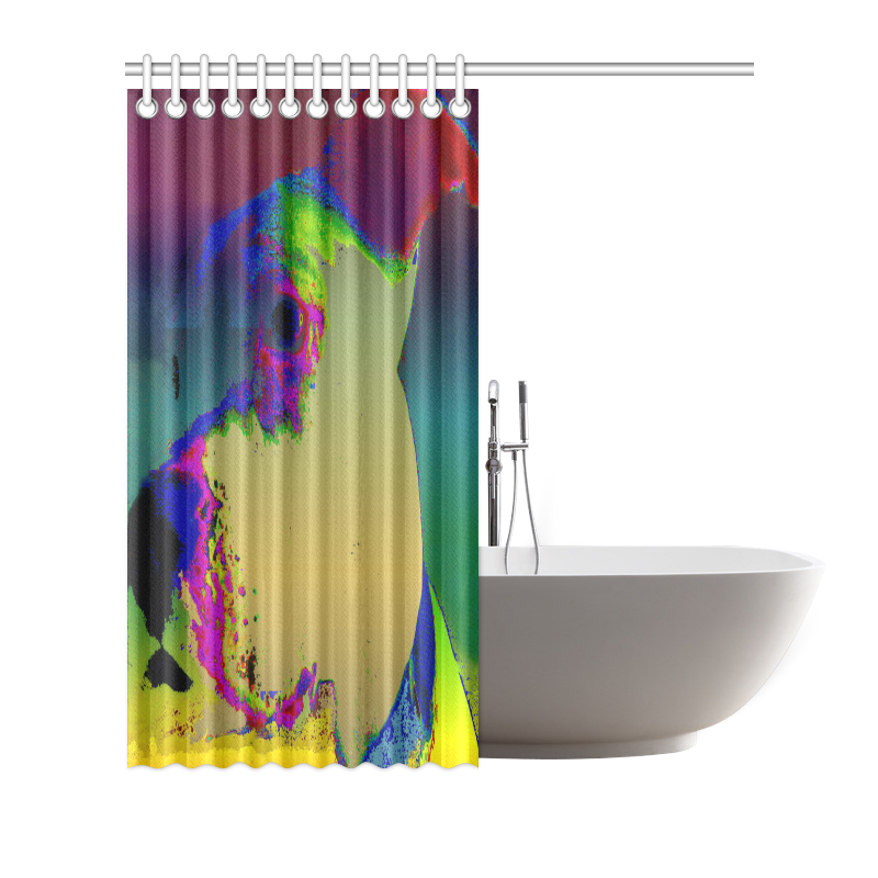 BOW WOW Shower Curtain 72"x72"