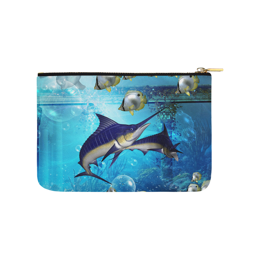 Awesome marlin Carry-All Pouch 9.5''x6''