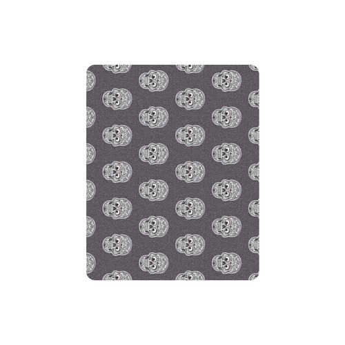 funny skull pattern Rectangle Mousepad