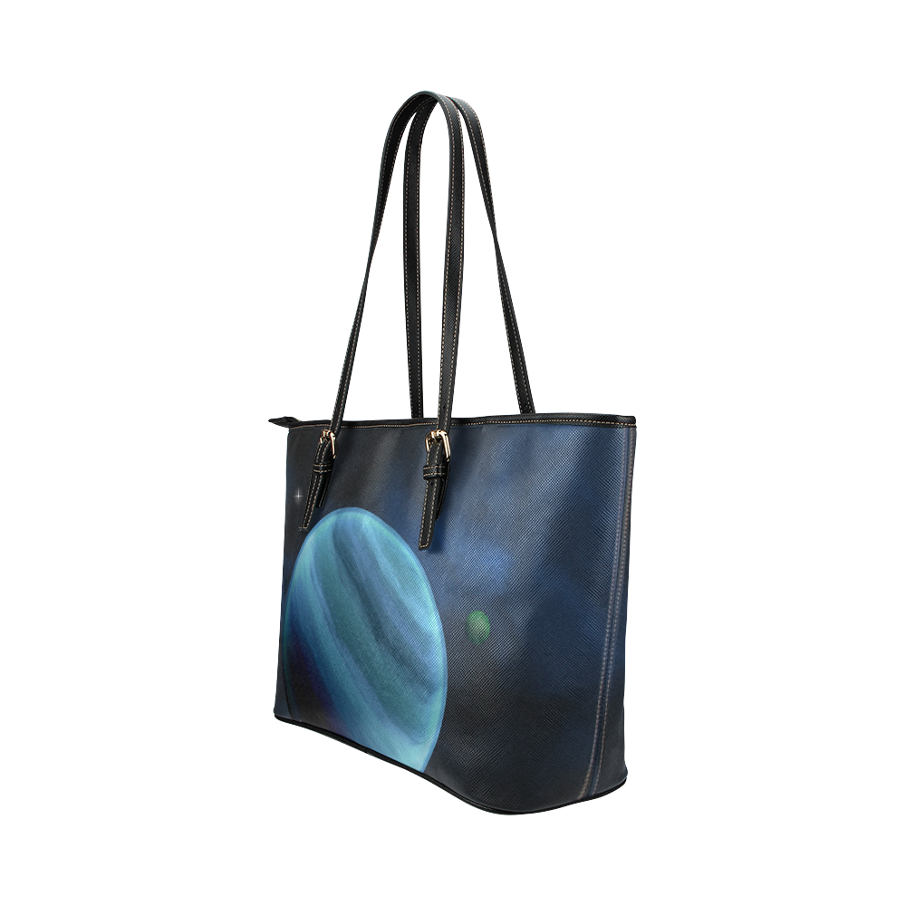 Planet20161115 Leather Tote Bag/Large (Model 1651)