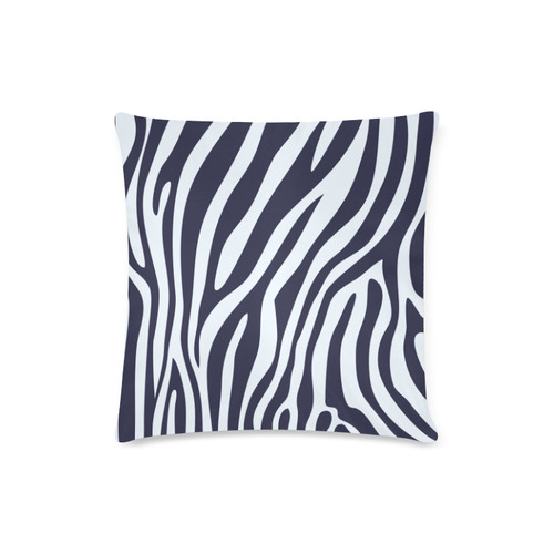 Zebra by Popart Lover Custom Zippered Pillow Case 16"x16"(Twin Sides)
