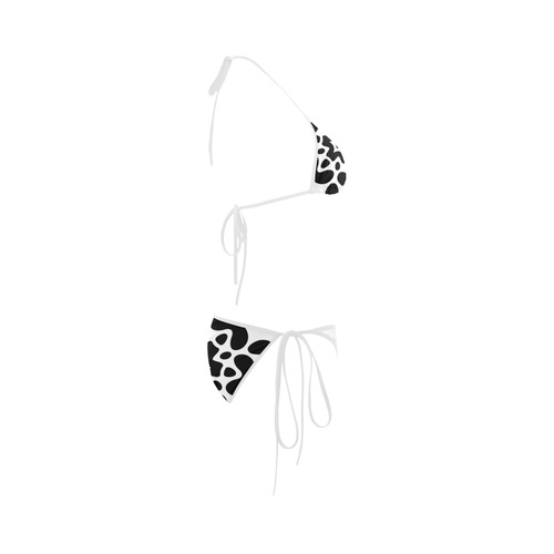 Original hand-drawn designers bikini in black and white. Fashion design for 2016 available Custom Bikini Swimsuit