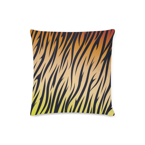 Tiger by Popart Lover Custom Zippered Pillow Case 16"x16"(Twin Sides)