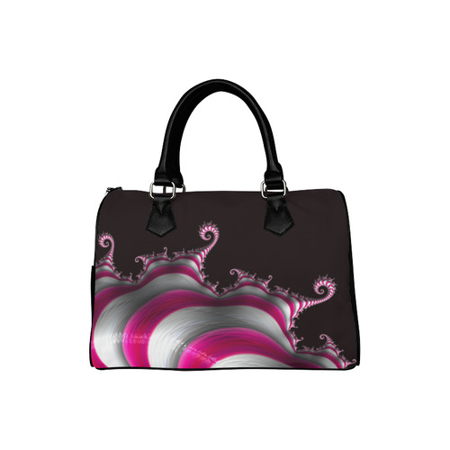 Candy Cane Boston Handbag (Model 1621)