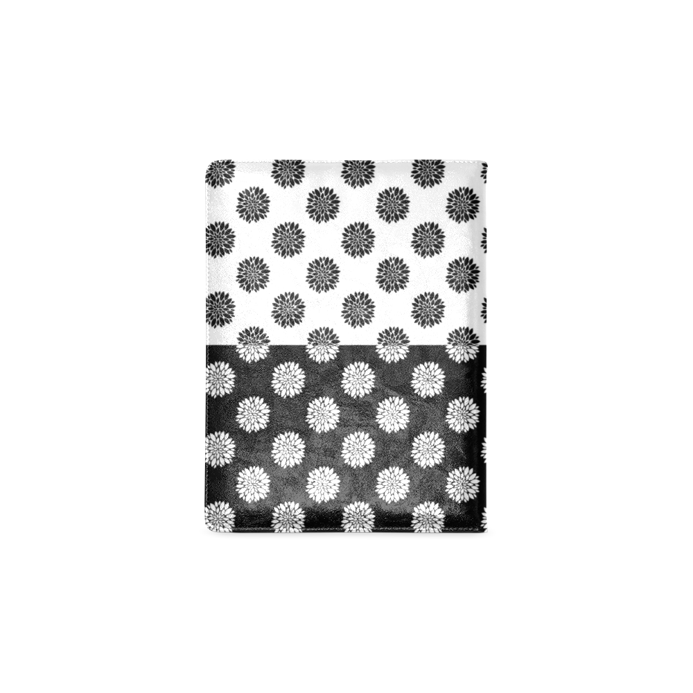 black and white peonies Custom NoteBook B5