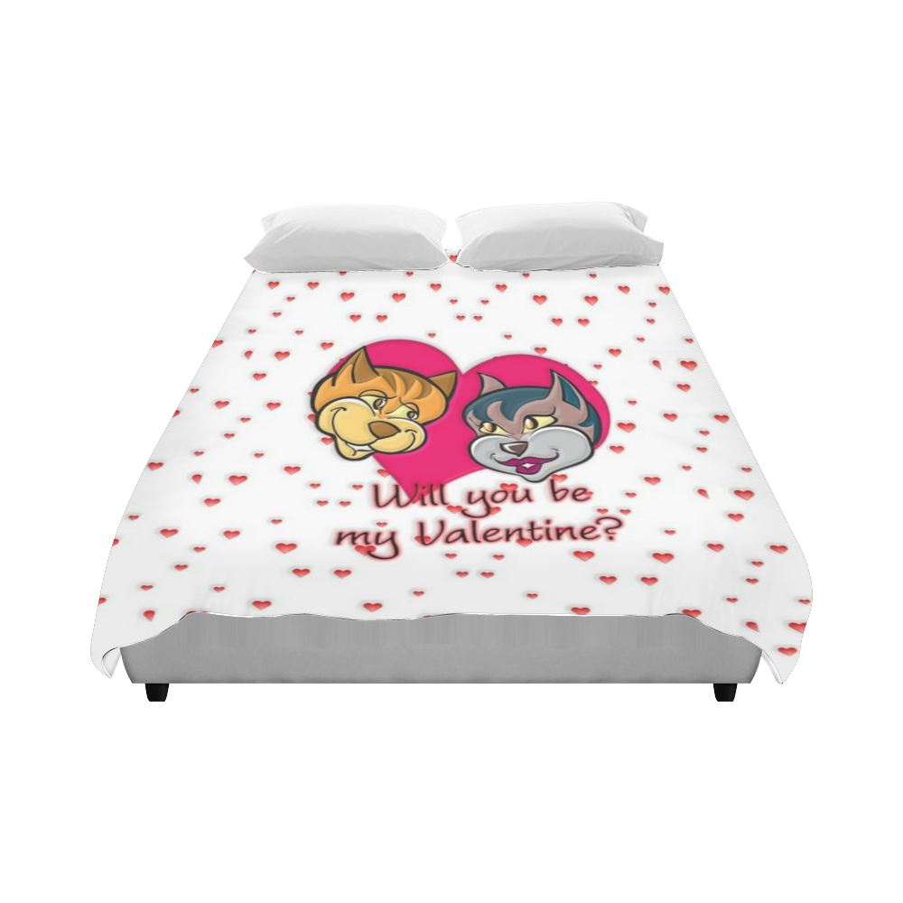 Valentine's day by Popart Lover Duvet Cover 86"x70" ( All-over-print)