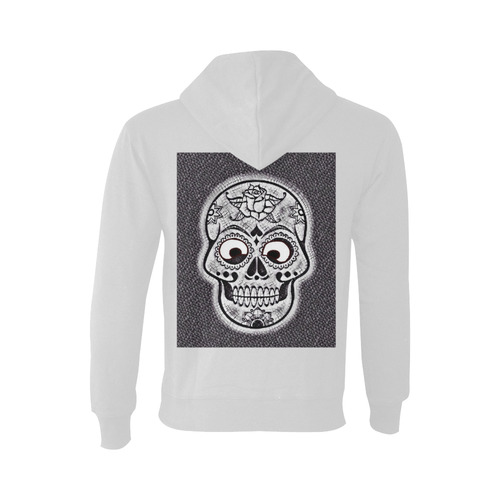 funny skull Oceanus Hoodie Sweatshirt (NEW) (Model H03)
