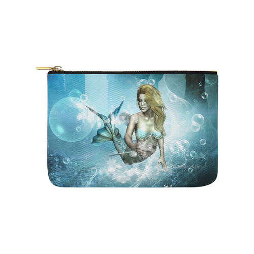 Beautiful mermaid Carry-All Pouch 9.5''x6''