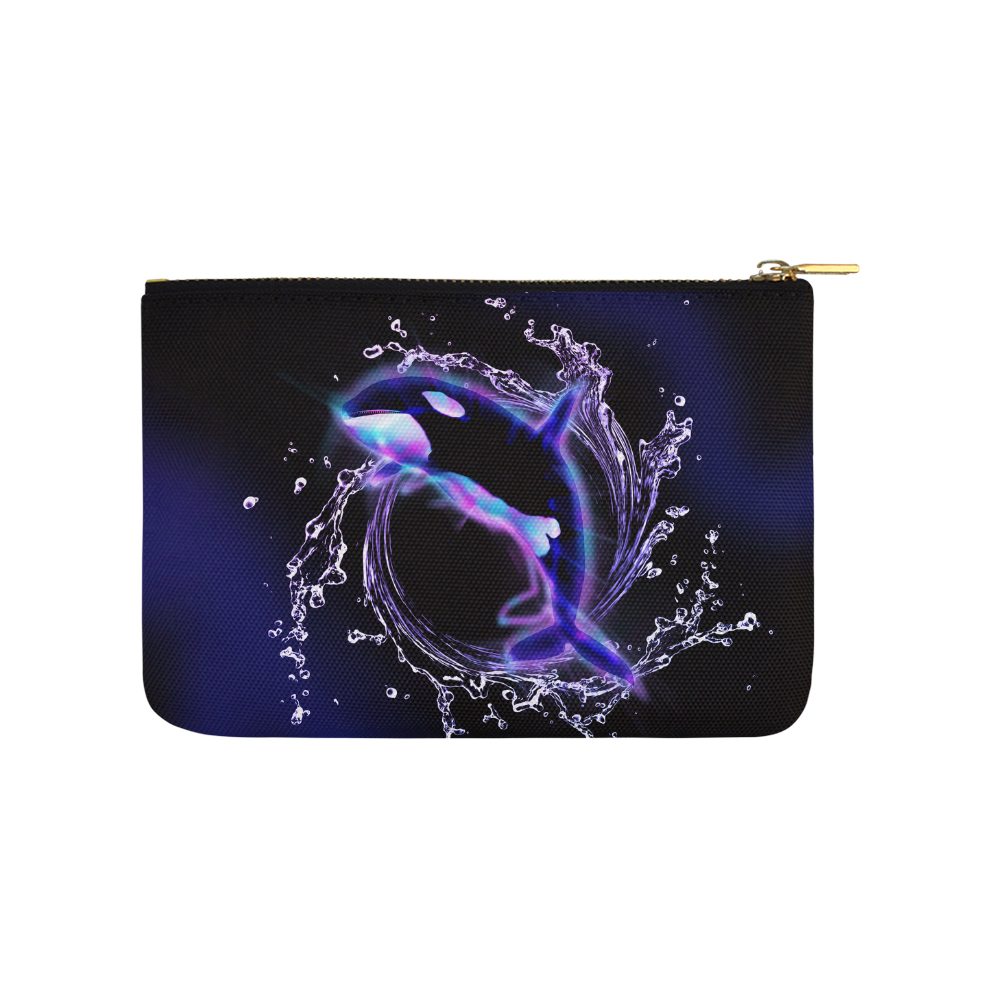 Awesome orca Carry-All Pouch 9.5''x6''