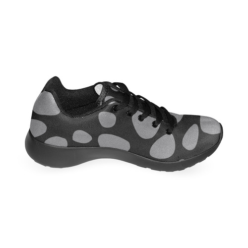 Black leopard  by Popart Lover Men’s Running Shoes (Model 020)