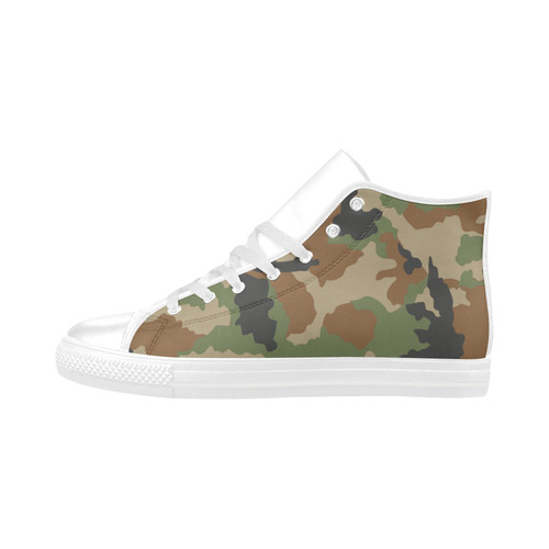 Army by Popart Lover Aquila High Top Microfiber Leather Men's Shoes (Model 032)