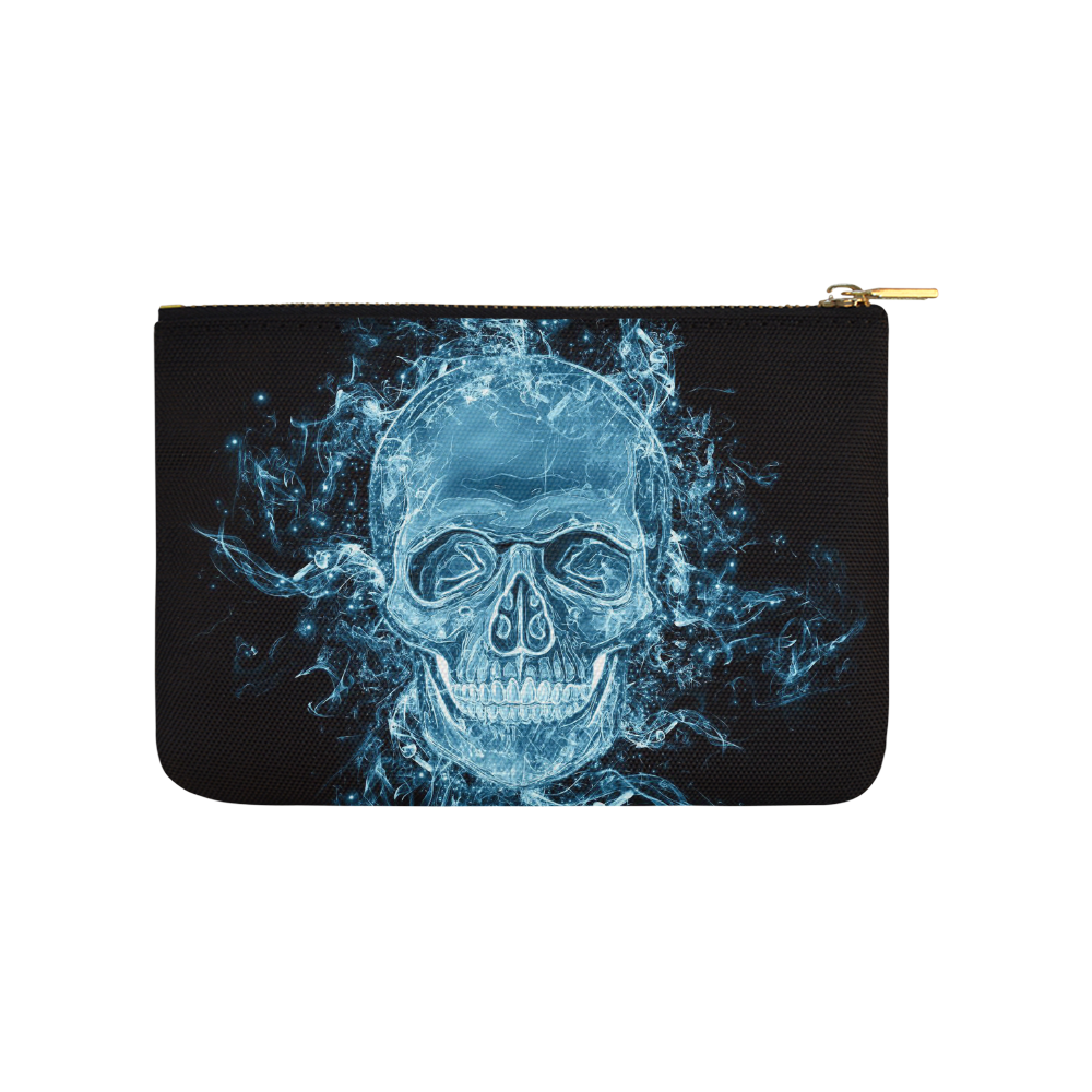 glowing skull Carry-All Pouch 9.5''x6''