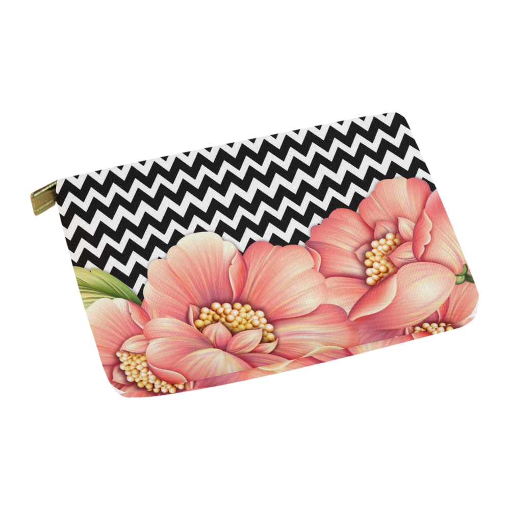 flower power, flowers Carry-All Pouch 12.5''x8.5''