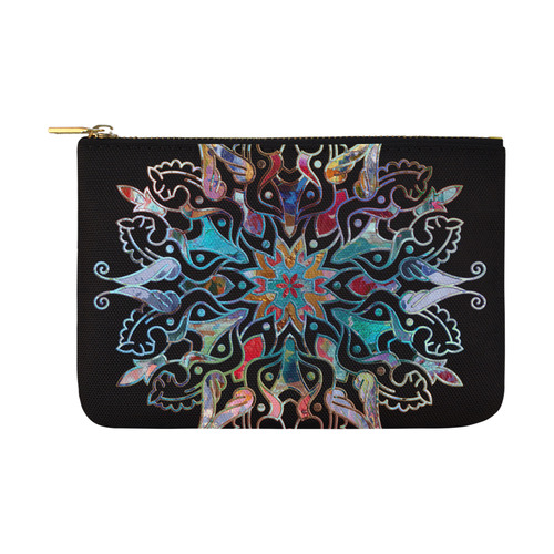 Ornaments MANDALA PONY multicolored Carry-All Pouch 12.5''x8.5''