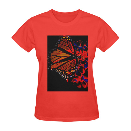 B~Scotch Fly Sunny Women's T-shirt (Model T05)