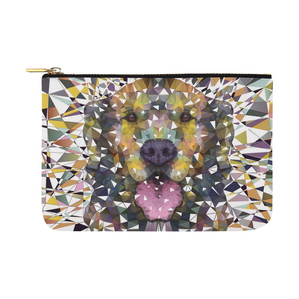 rainbow dog Carry-All Pouch 12.5''x8.5''