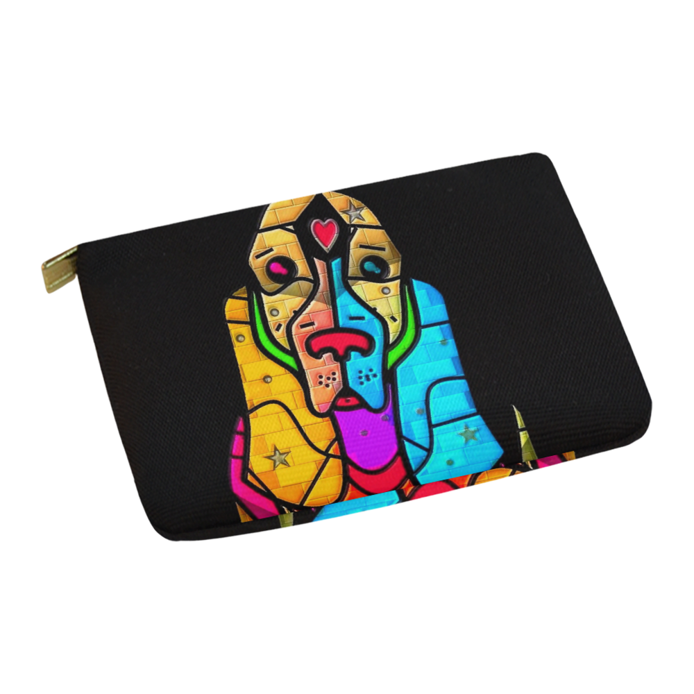 Dog by Popart Lover Carry-All Pouch 12.5''x8.5''