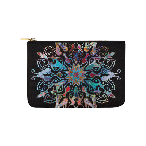 Ornaments MANDALA PONY multicolored Carry-All Pouch 9.5''x6''