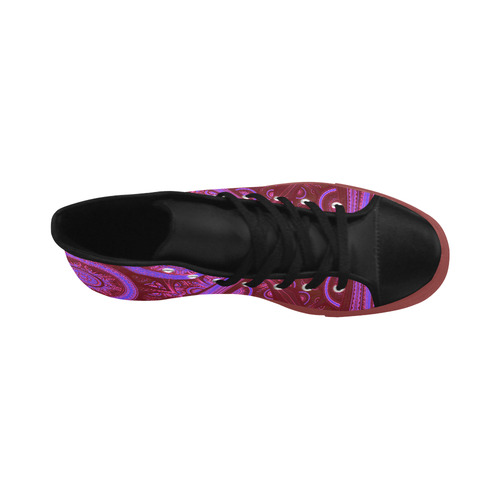 ARABESQUE Aquila High Top Microfiber Leather Women's Shoes (Model 032)