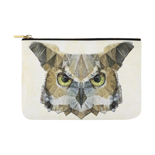 polygon owl Carry-All Pouch 12.5''x8.5''