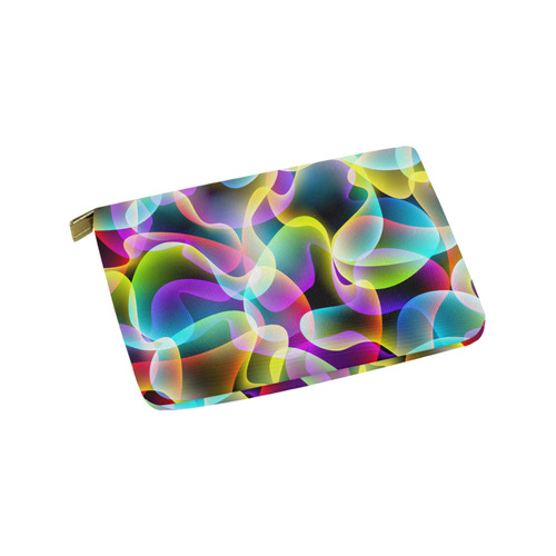 glowing swirls Carry-All Pouch 9.5''x6''