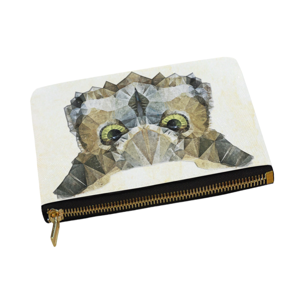 polygon owl Carry-All Pouch 12.5''x8.5''