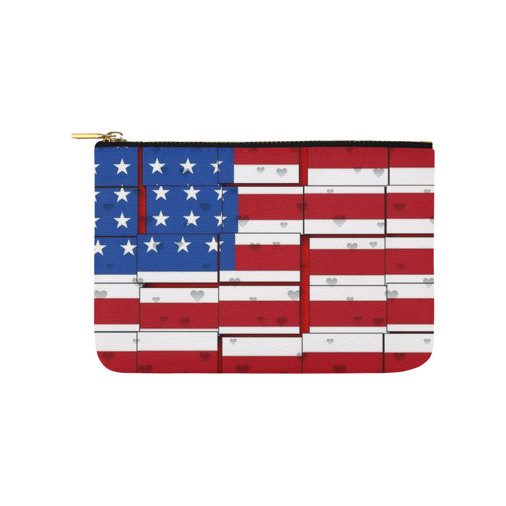 USA by Nico Bielow Carry-All Pouch 9.5''x6''
