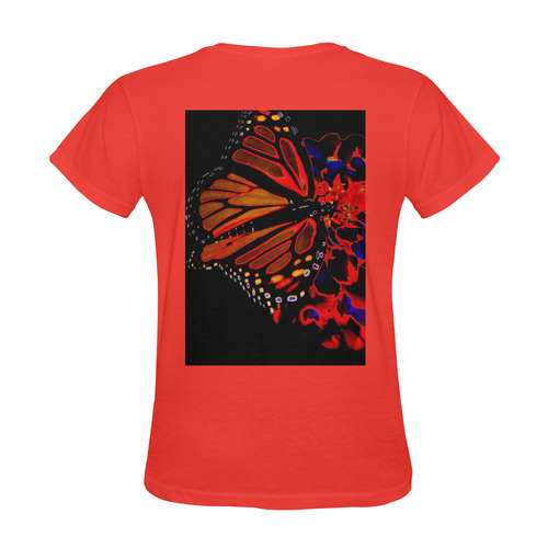 B~Scotch Fly Sunny Women's T-shirt (Model T05)