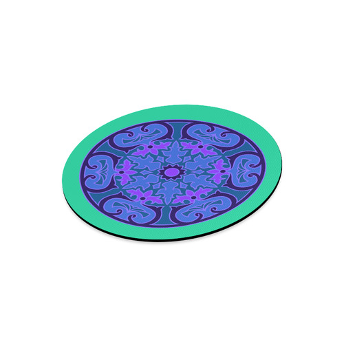 New arrival in Shop : Luxury designers mouse pad with hand-drawn Ornaments. Edition 2016 Round Mousepad