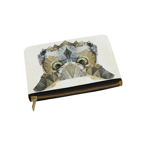 polygon owl Carry-All Pouch 9.5''x6''