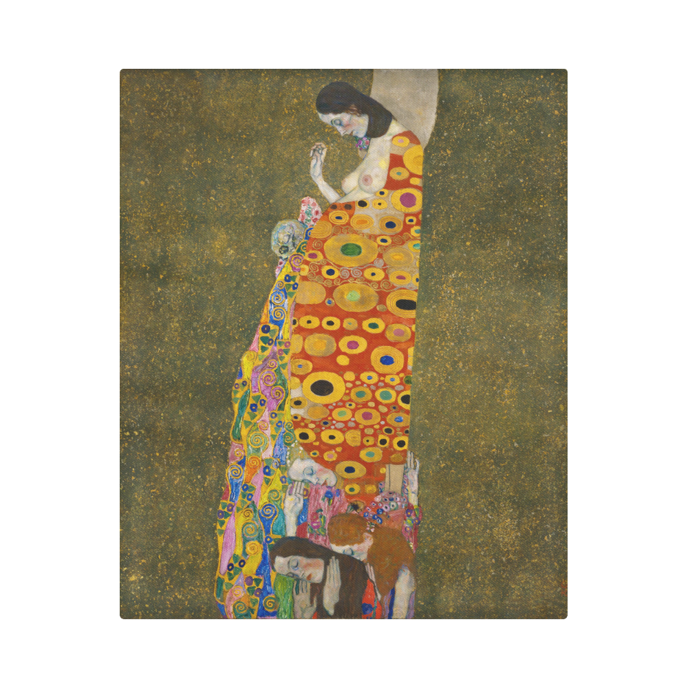 Klimt - Hope II Duvet Cover 86"x70" ( All-over-print)