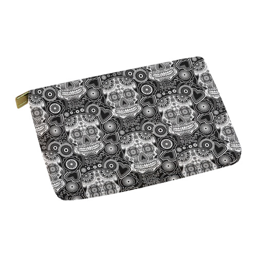 sugar skull Carry-All Pouch 12.5''x8.5''