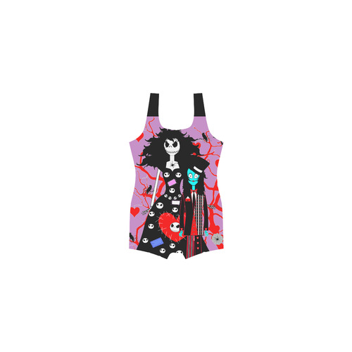 Drag Queen JACK on his wedding day Classic One Piece Swimwear (Model S03)