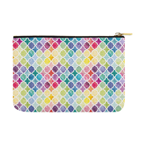 watercolor pattern Carry-All Pouch 12.5''x8.5''
