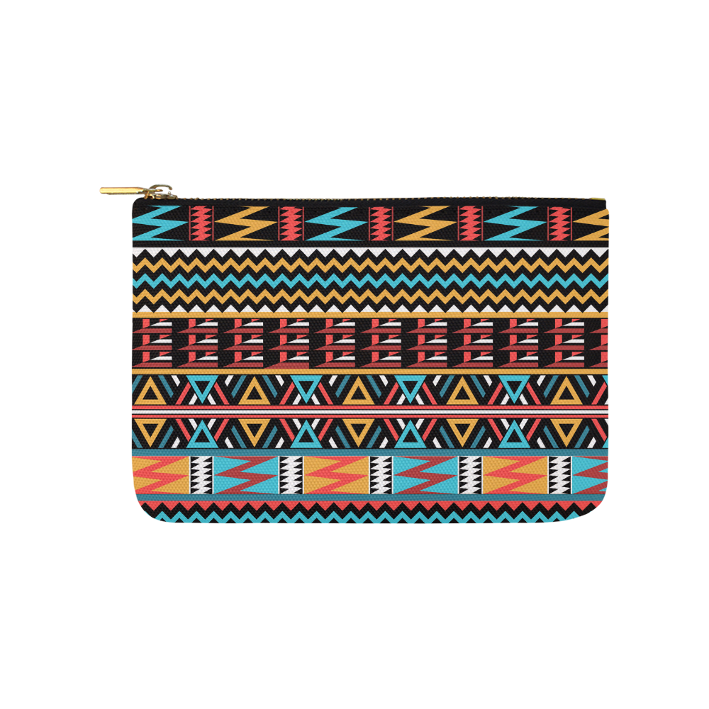 aztec pattern Carry-All Pouch 9.5''x6''