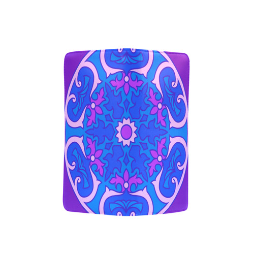 New in shop : Original luxury hand-drawn designers wallets / Purple with Mandala Art. Edition for &q Men's Clutch Purse （Model 1638）
