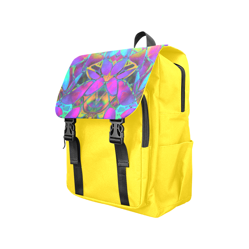 Floral Fractal Art G308 Casual Shoulders Backpack (Model 1623)